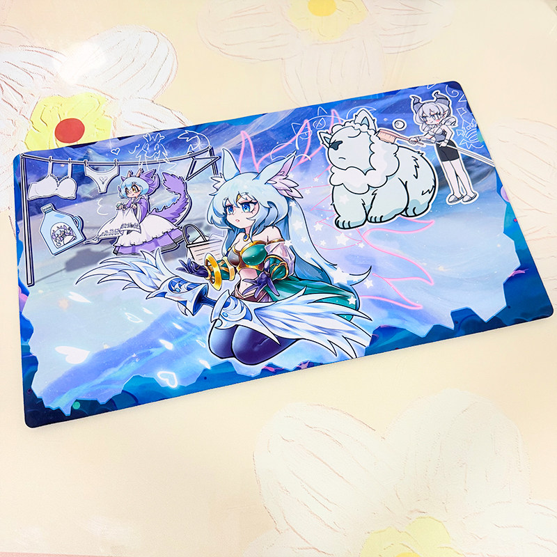 Door Mat Blank - Tapete de juego Yugioh Laundry Dragonmaid