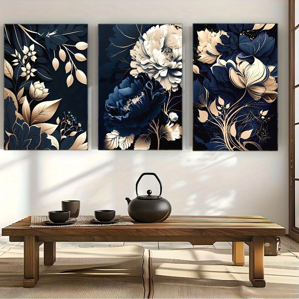Canvas Wrap Ready - Juego de 3 Cuadros Decorativos de