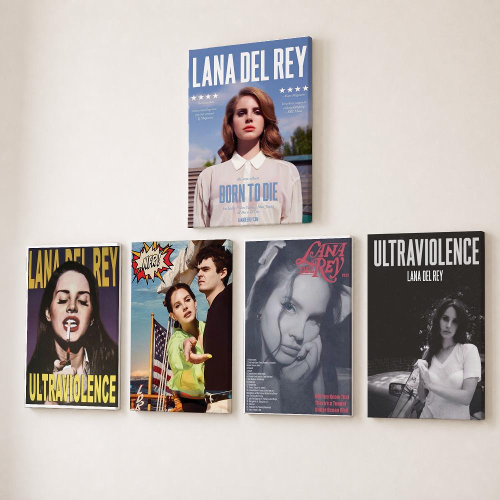 Canvas Wrap Ready - Pintura de la famosa cantante L-Lana