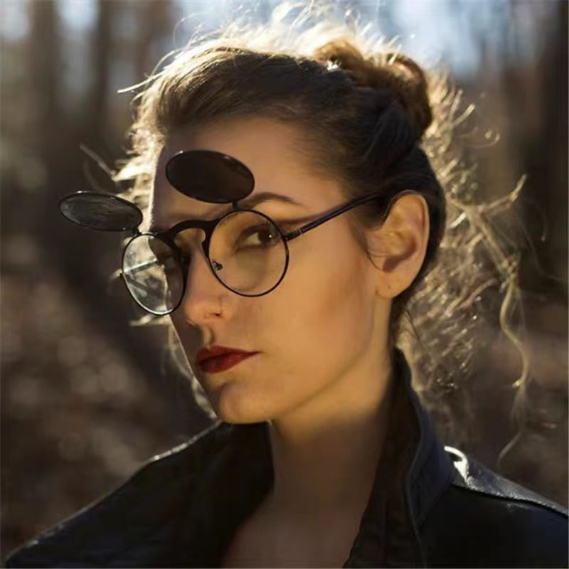 Gafas de Sol Redondas Retro St - Metal Photo Panel reseña y precio