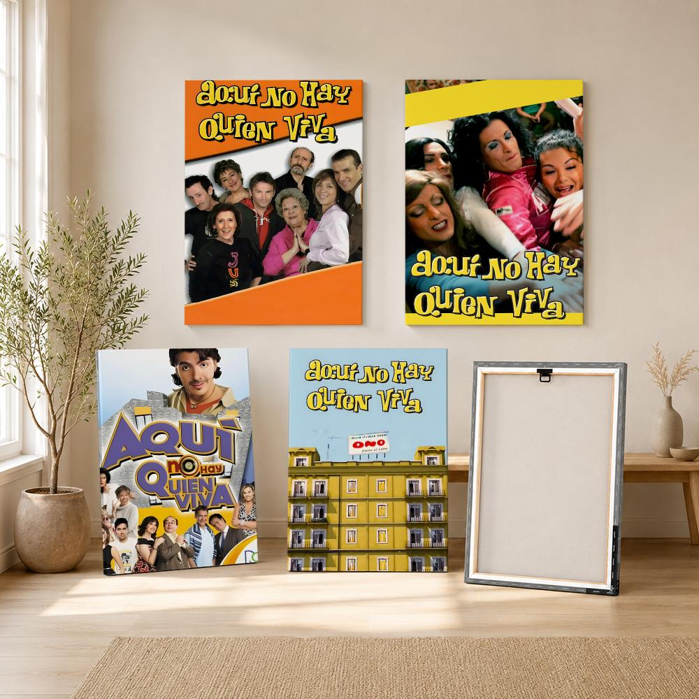 Calssic TV A-Aqui No Hay Quien - Canvas Wrap Ready reseña y precio