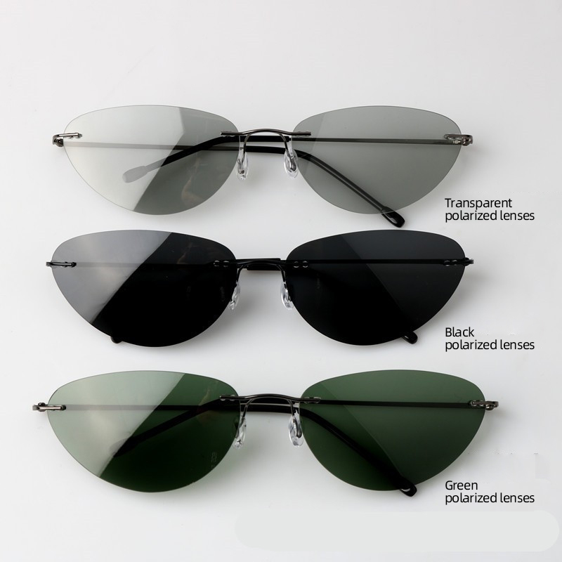 Gafas de sol sin montura a la  - Metal Photo Panel reseña y precio